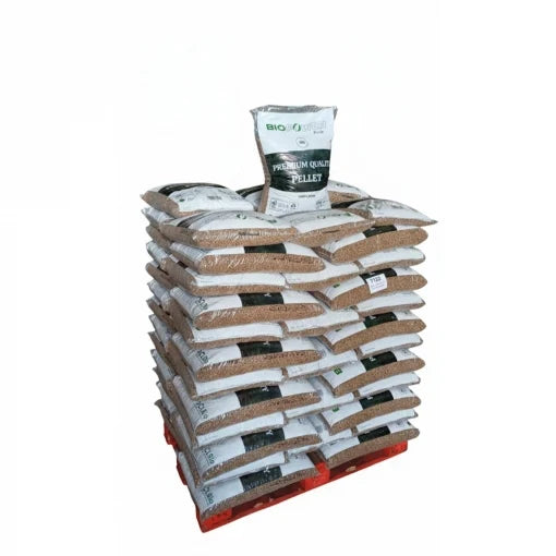 Pellet Biopower, pallet da 65 sacchi da 15 kg