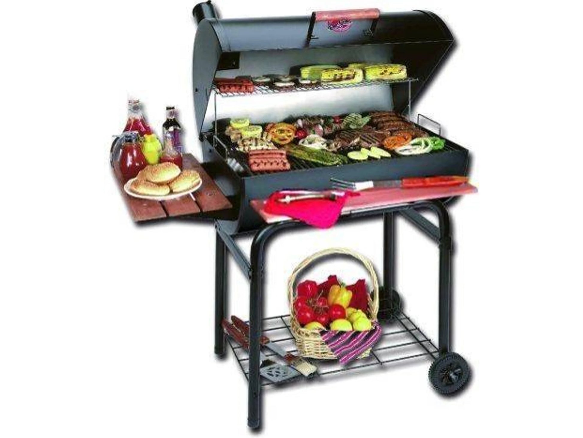 Barbecue Char-Griller Super Pro Bar2121 in ghisa