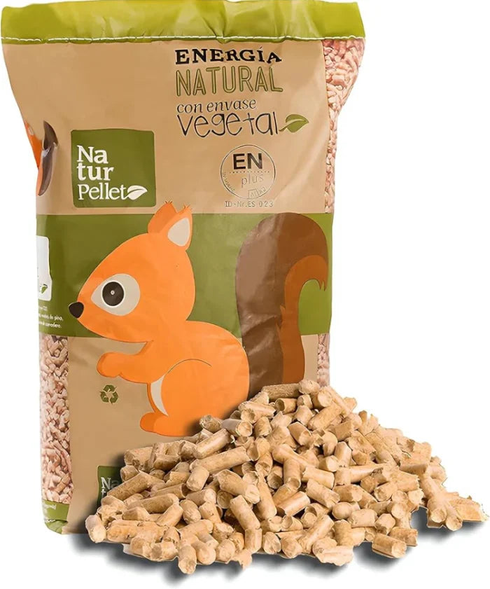 Pellet Naturpellet, lotto da 30 sacchi, 450 kg totali