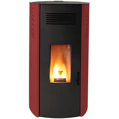 Stufa a pellet CTL Emy 8 kW bordeaux