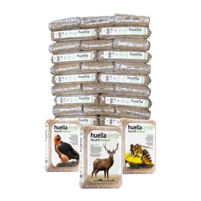 Pellet Impronta Verde premium, pallet da 77 sacchi