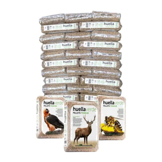 Pellet Impronta Verde premium, pallet da 77 sacchi