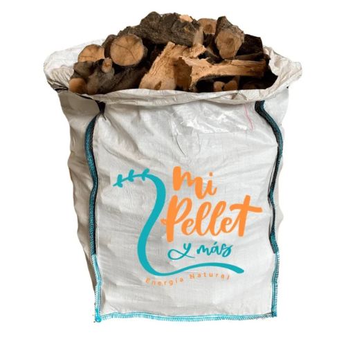 Legna di olivo premium, sacco da 1200 kg
