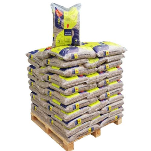 Pellet Asturias, pallet da 72 sacchi