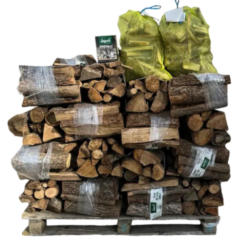 Legna di rovere premium, pala da 340 kg