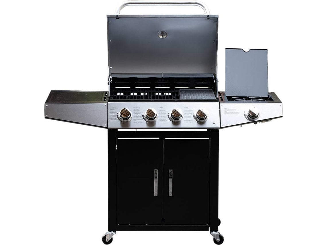 Griglia barbecue Habitat et Jardin Party 5, acciaio 63,5 x 40,6 cm