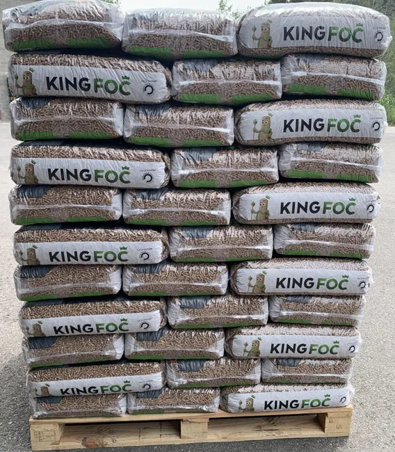 Pellet Kingfoc, pallet da 77 sacchi