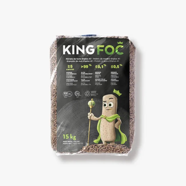 Pellet Kingfoc, pallet da 77 sacchi