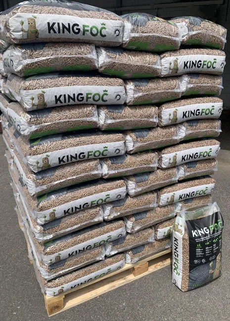 Pellet Kingfoc, pallet da 77 sacchi