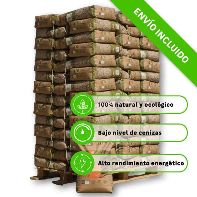 Pellet Naturpellet, pallet da 70 sacchi