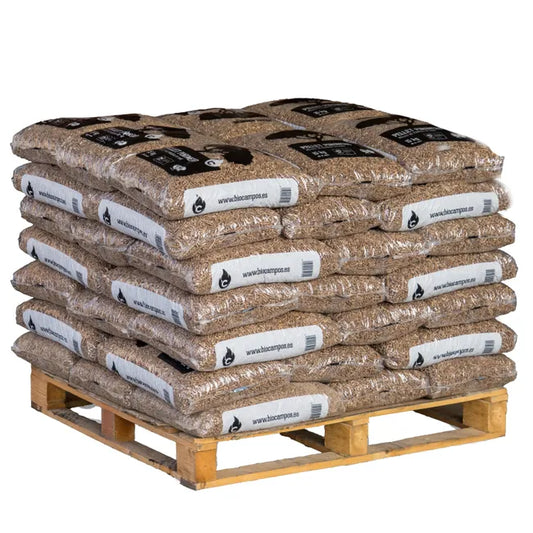 Pignoniera, pallet da 42 sacchi