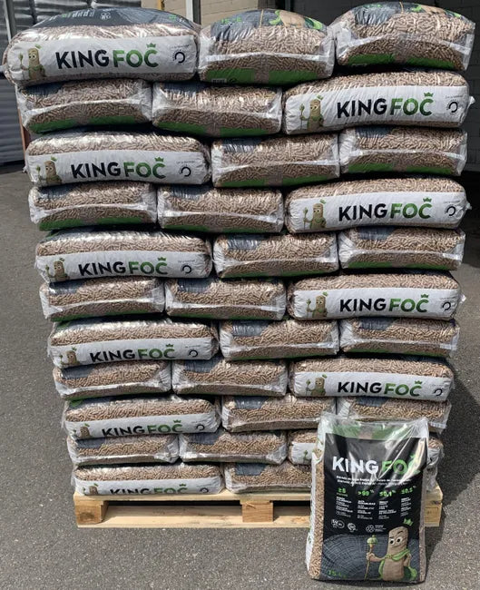 Pellet Kingfoc, pallet da 77 sacchi